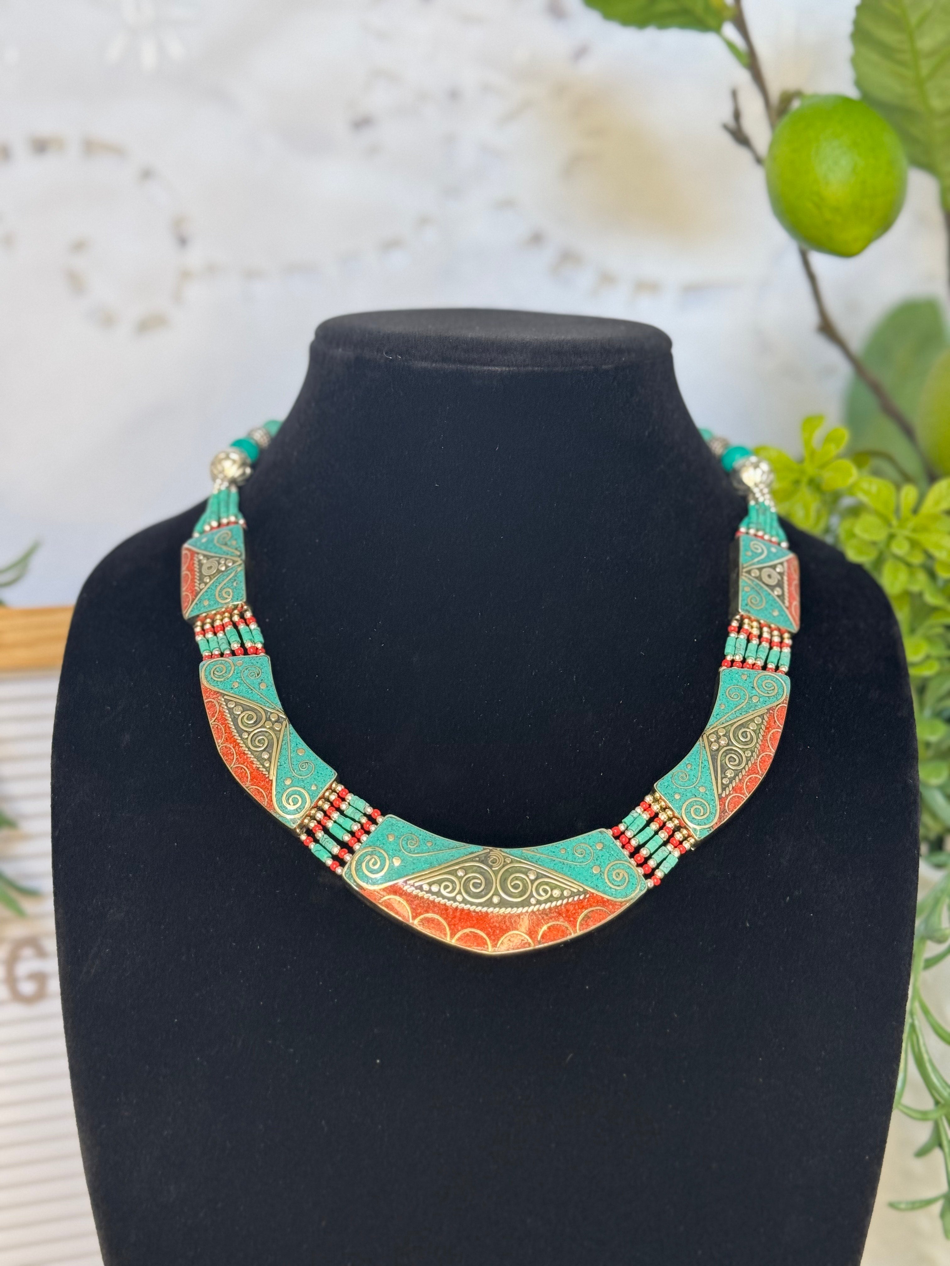Tricolor Relic Necklace