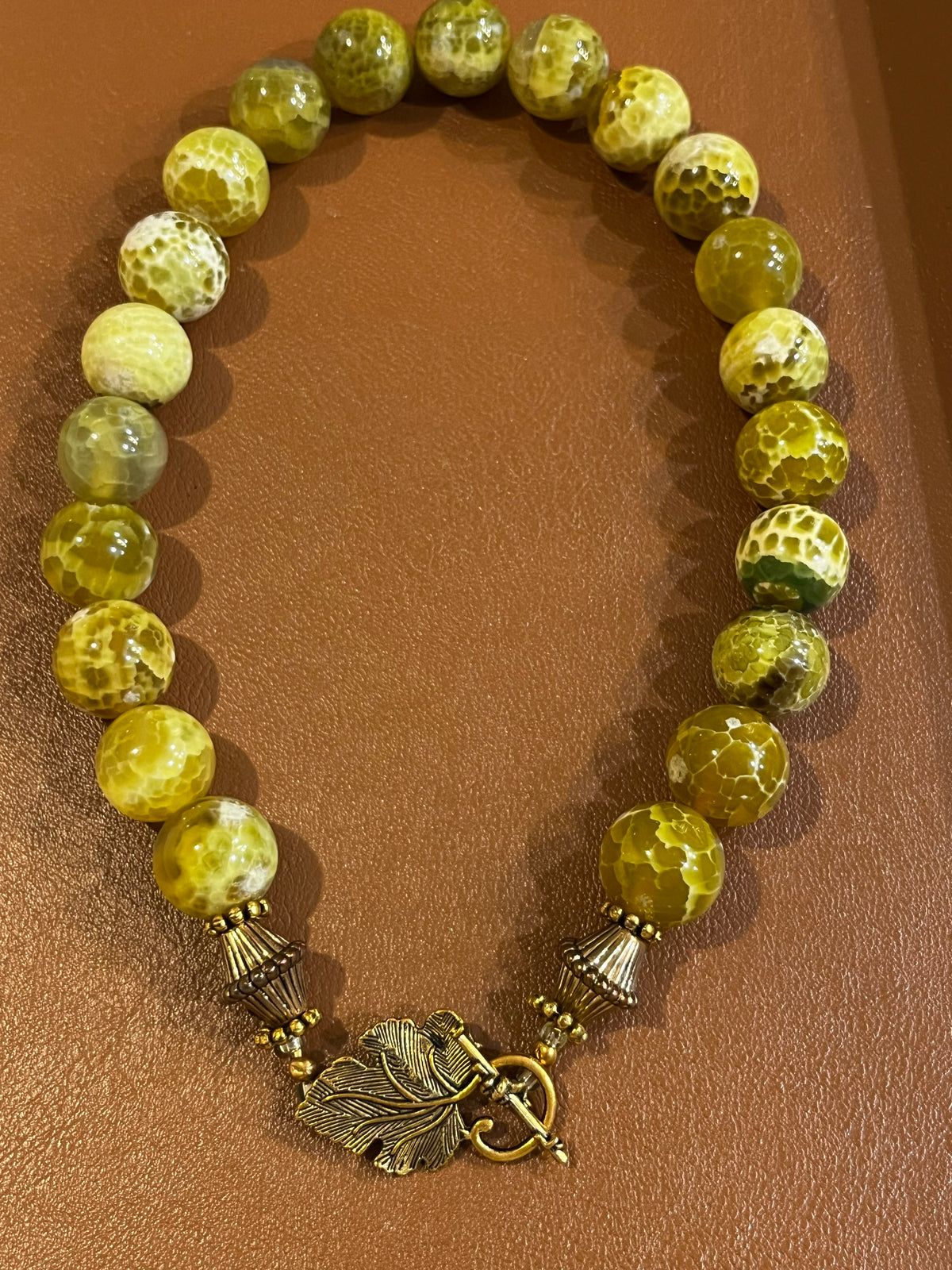Green Crackled Envy