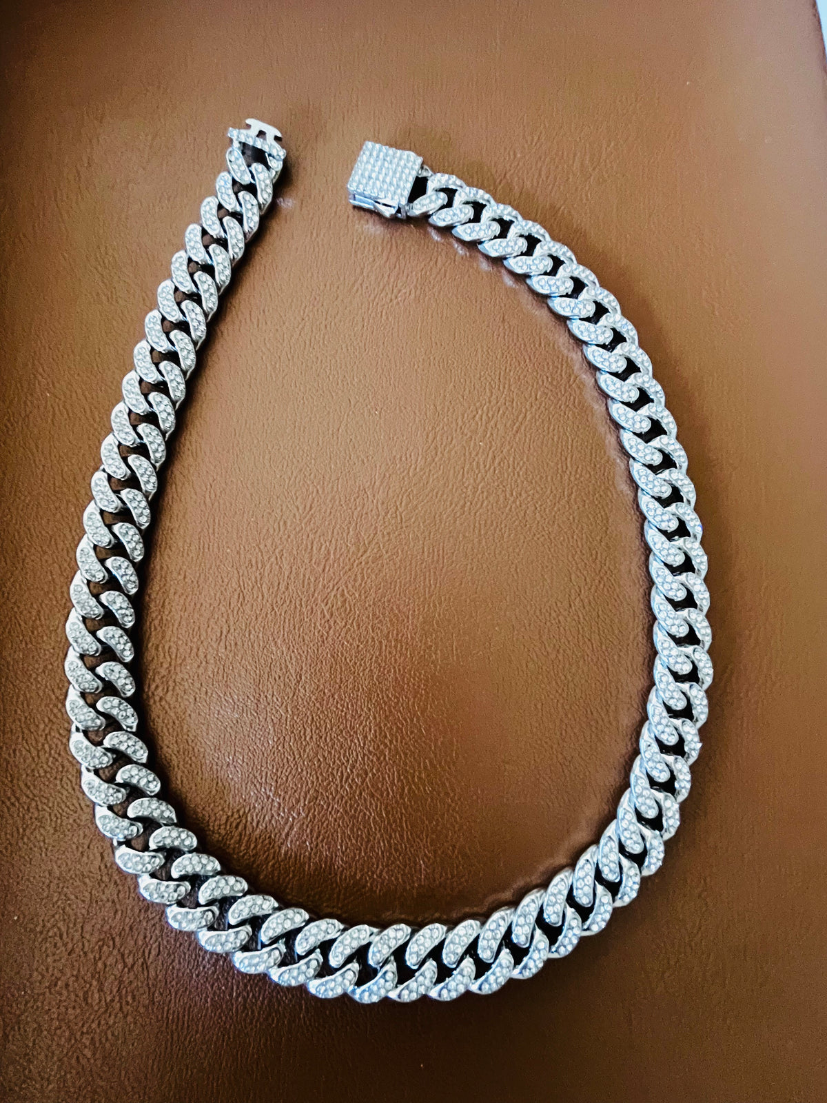 Rhinestone Statement Collar